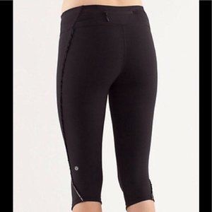 Lululemon Run Fast & Free Ruffle Crops